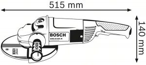 Amoladora Angular Potente Bosch - Datos Técnicos